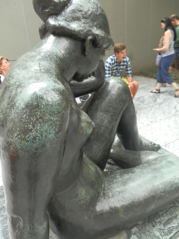le jardin du MOMA de New York, USA