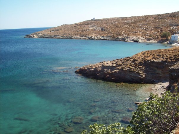 Plage et mer dans les Cyclades