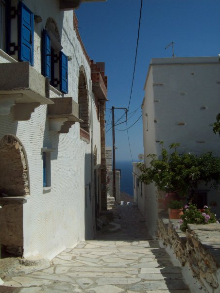 Village blanc dans les Cyclades - Blog voages