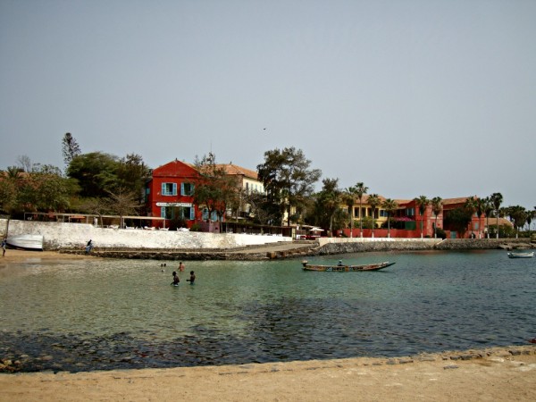 Plage Île de Gorée Sénégal Afrique