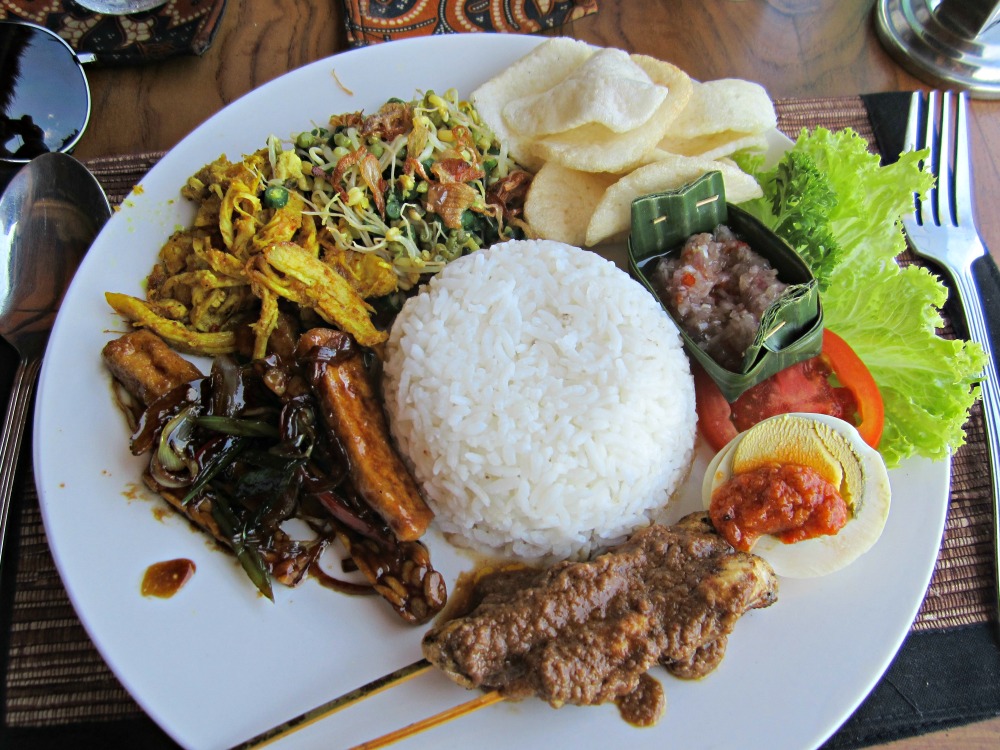Le fameux nasi goreng, plat traditionnel à Bali