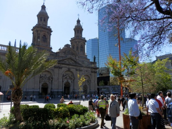plaza des armas santiago du chili blog voyage trace ta route