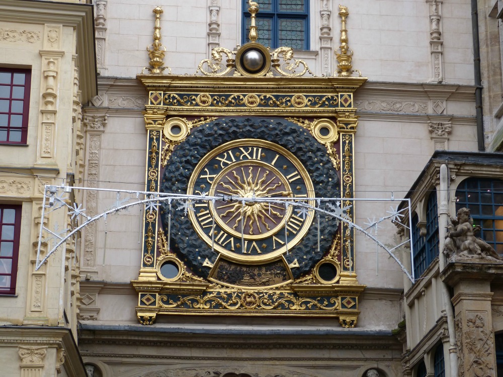 Horloge astronomique Rouen Seine-Maritime Normandie Visit France Tourisme Voyage Vacances Holidays Travel City Astronomic Clock
