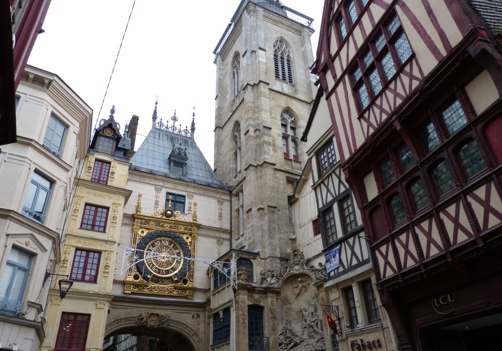 Gros Horloge Rouen Seine-Maritime Normandie Visit France Tourisme Voyage Vacances Holidays Travel City Astronomic Clock Tower