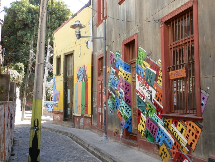 street art valparaiso chili blog voyage trace ta route