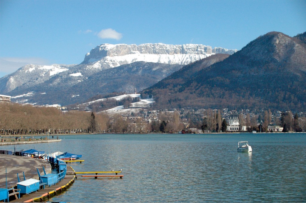 Le Lac d'Annecy et le Parmelan