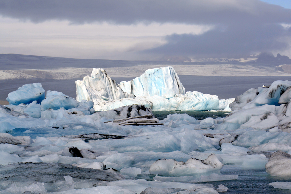 Iceberg à Jökulsárlón, Islande