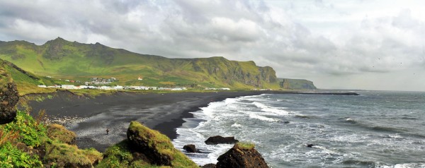 Plage de Vik i Myrdal, Islande