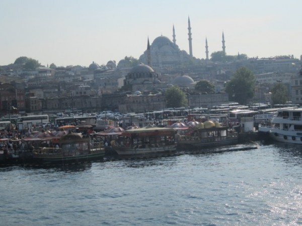 Le pont de Galata, Istanbul Turquie