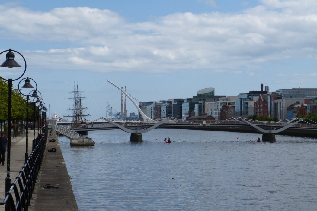 Quai Nord à Dublin - Blog Voyage Trace Ta Route