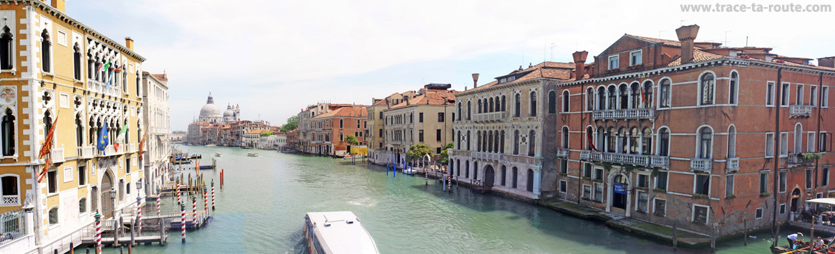 Canal Grande et Basilique Santa Maria della Salute, Venise