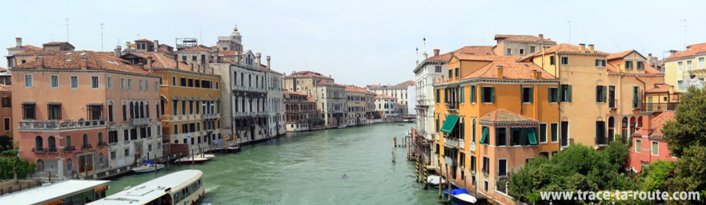 Canal Grande, depuis le Ponte dell'Accademia, Venise