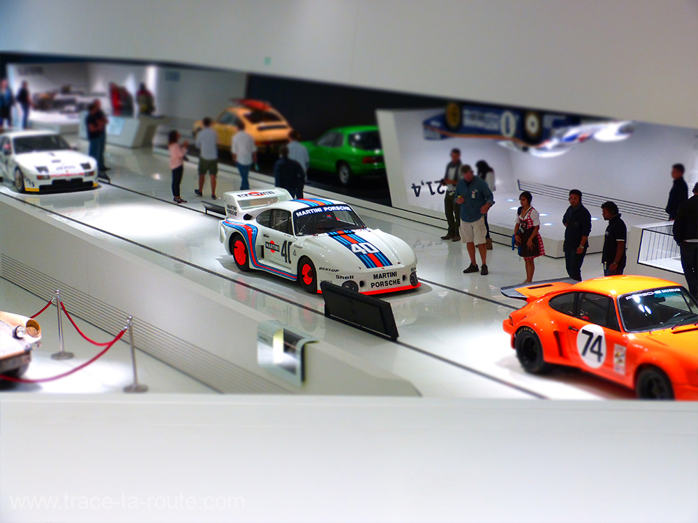 Porsche Museum de l'intérieur Stuttgart - Allemagne Deutschland Germany