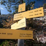 Les différents sentiers du Mont Granier (Chartreuse)