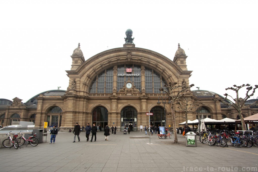 Hauptbahnhof, la gare de Francfort