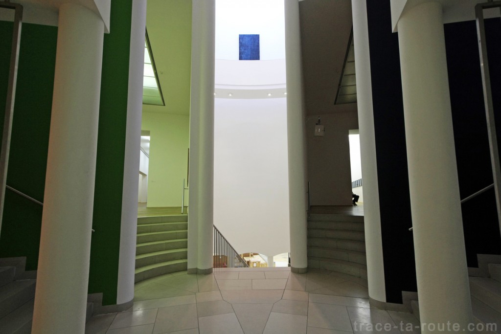 Architecture du Musée d'Art Moderne de Francfort