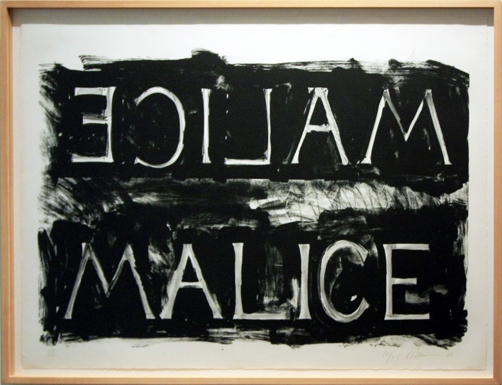 "Malice" (1988) Bruce NAUMAN, Musée d'Art Moderne de Francfort
