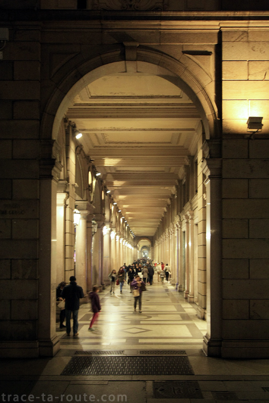 Arcades de la Via Roma de TURIN