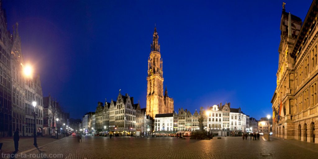 Grote Markt et Cathédrale Notre-Dame d'Anvers