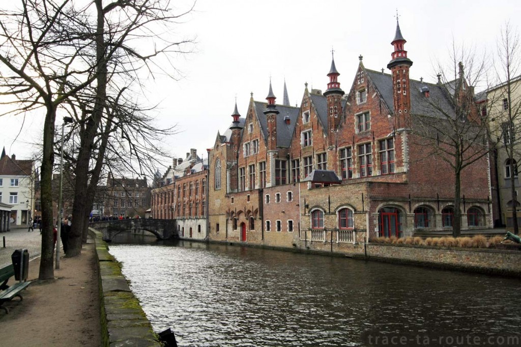 Groenerei, le canal vert de Bruges