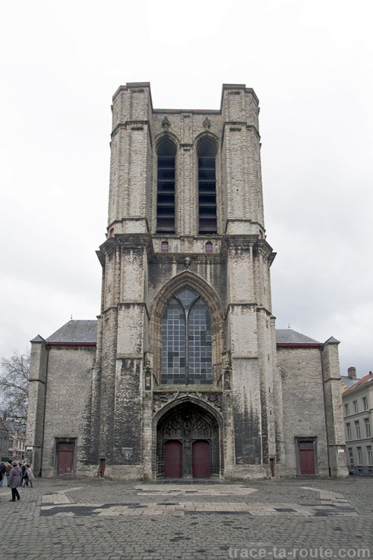 Tour de l'Église Saint-Michel de Gand, Belgique - Gent Belgium