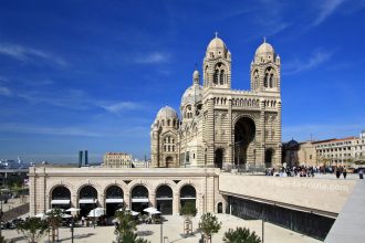 Esplanade de la Major de Marseille Bouches-du-Rhône PACA Provence France Tourisme Voyage Church Architecture Cathédrale