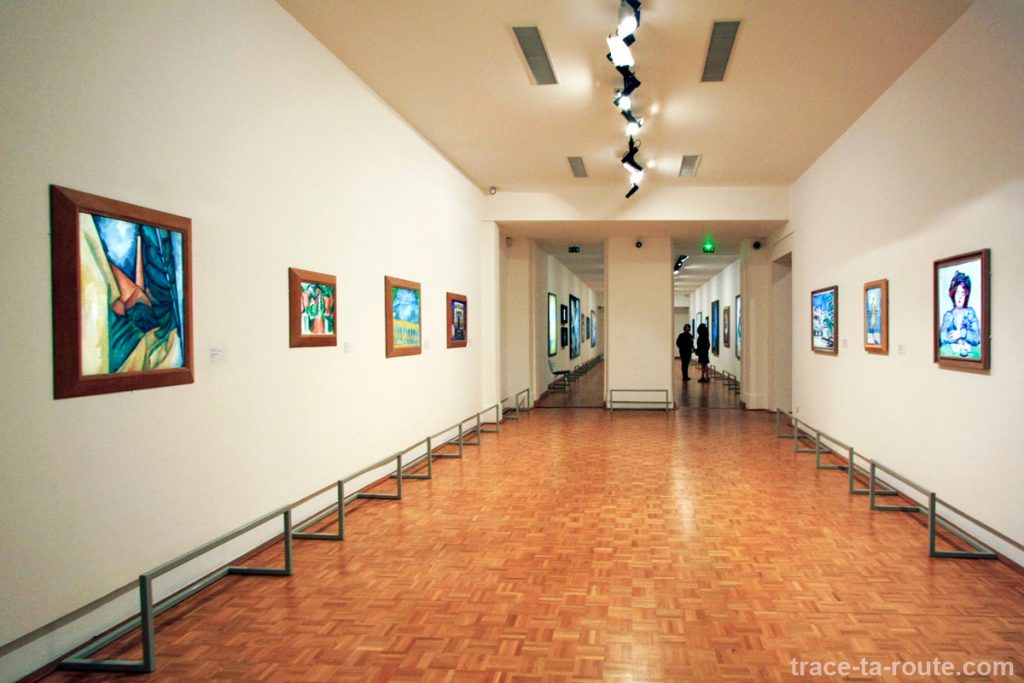 Salle Fauvisme au 1er étage du Musée Cantini de Marseille