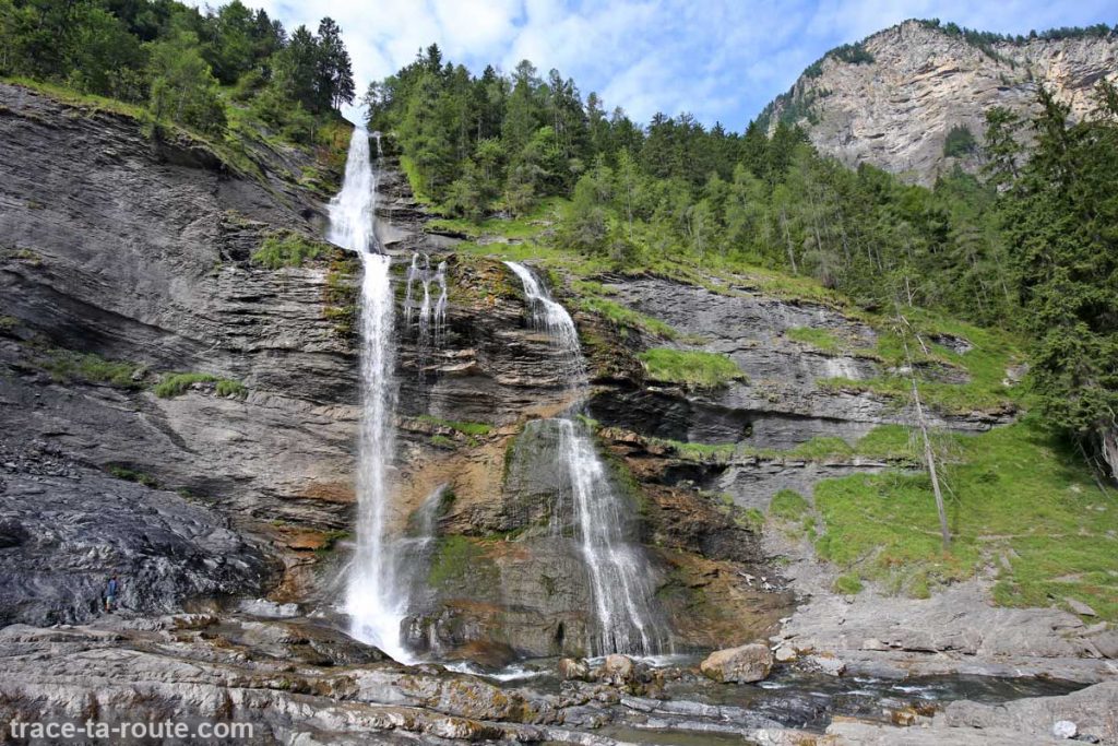 La Cascade du Rouget à Sixt-Fer-à-Cheval