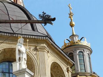 detail cathédrale Varsovie - blog voyages Trace ta route