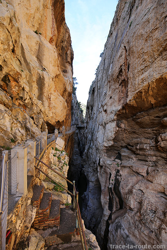 Gorge au Caminito del Rey - Ardales Andalousie Espagne Andalucia Espana Spain