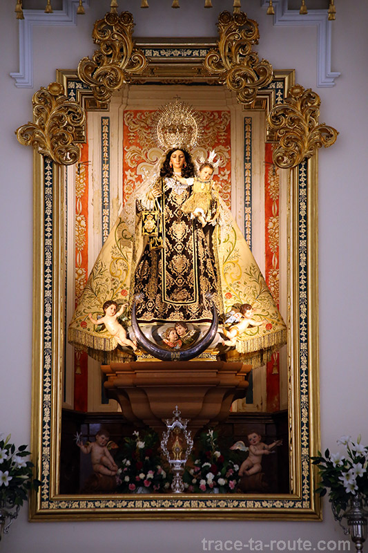 Eglise Parroquia Nuestra Señora del Carmen, Málaga Andalousie Espagne Andalucia Espana Spain Church Architecture baroque inside