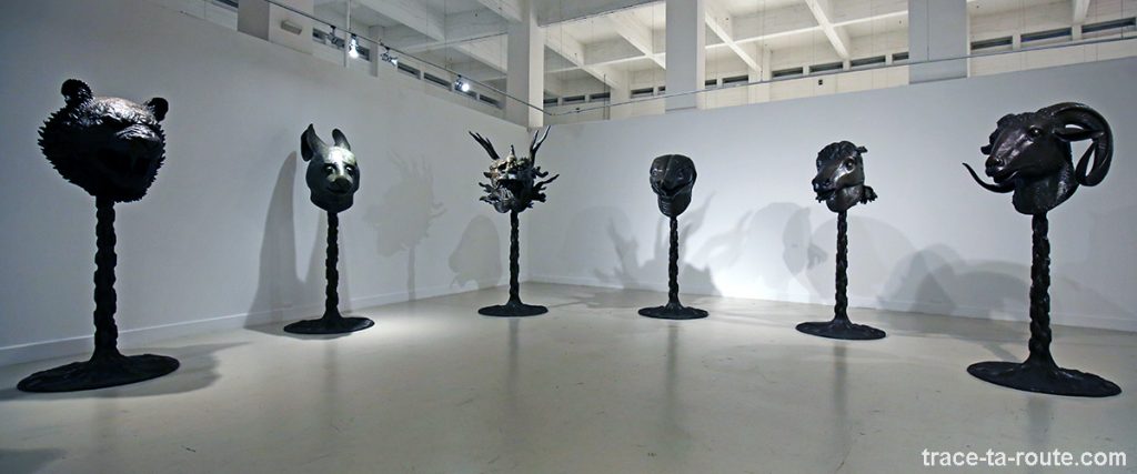 Circle of Animals / Zodiac Heads (2010) Ai WEIWEI - Collection permanente du Centre d'Art Contemporain CAC Malaga