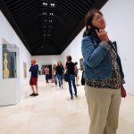 Salle d'exposition l'intérieur du Musée Picasso, Malaga