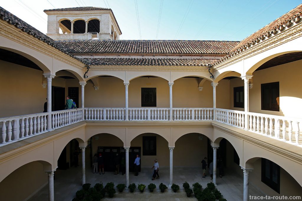 Cour intérieure du Musée Picasso, Malaga