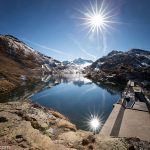Le Lac Bramant et son barrage avec le Glacier Saint-Sorlin en fond - Maurienne Savoie