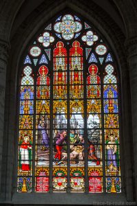 Vitrail de l'Église des Saints-Michel et Gudule de Bruxelles