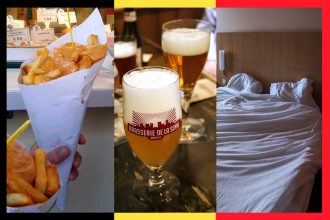 Belgique : Manger des frites, Boire de la bière et Dormir à Bruxelles