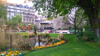 Square du Temple Paris France Tourisme Voyage Garden Park