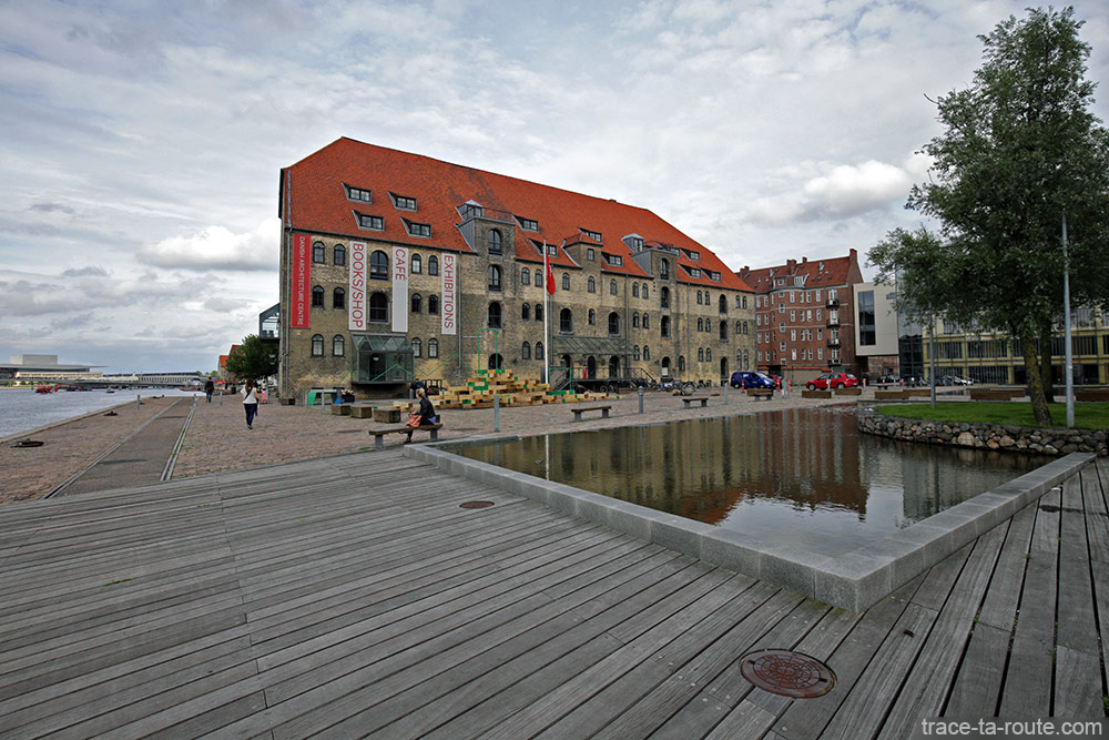 Bâtiment Danish Architecture Centre dans le quartier Christiana à Copenhague, Danemark - Christianshavn Copenhagen