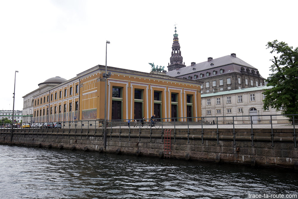 Musée Thorvaldsens Museum sur Slotsholmen à Copenhague, Danemark