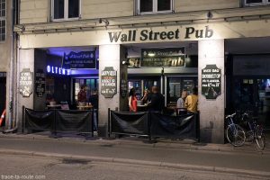 Bar Wall Street Pub à Copenhague, Danemark