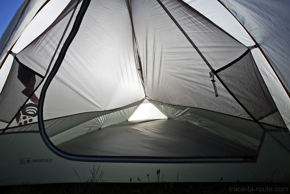 Tente Ghost 2 UL Mountain Hardwear - Espace intérieur
