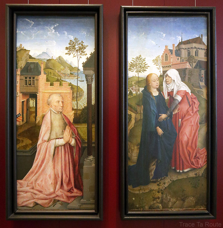 Triptyque de l'Annonciation (1434) Rogier Van der Weyden - Galleria Sabauda Palazzo Reale Turin