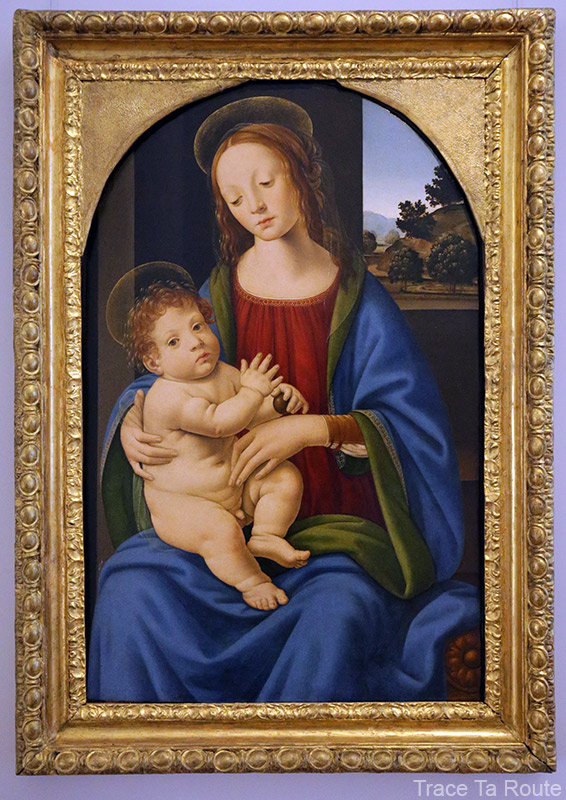 Vierge à l'Enfant (vers 1485) Lorenzo di Credi - Galleria Sabauda Palazzo Reale Turin