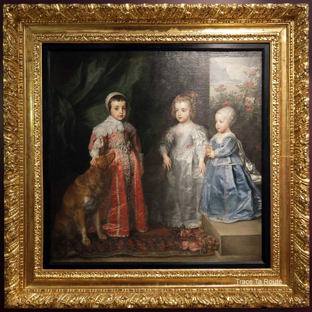 Les trois filles ainées de Charles 1er d'Angleterre (1635) Antoine VAN DYCK - Galleria Sabauda Palazzo Reale Turin