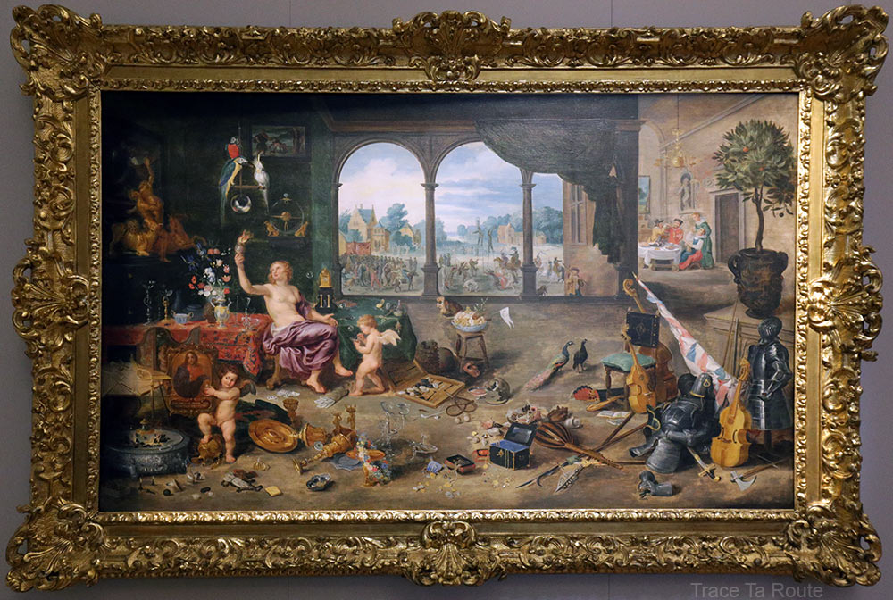 Vanité de la vie humaine (1631) Jan BRUEGEL Le JEUNE - Galleria Sabauda Palazzo Reale Turin