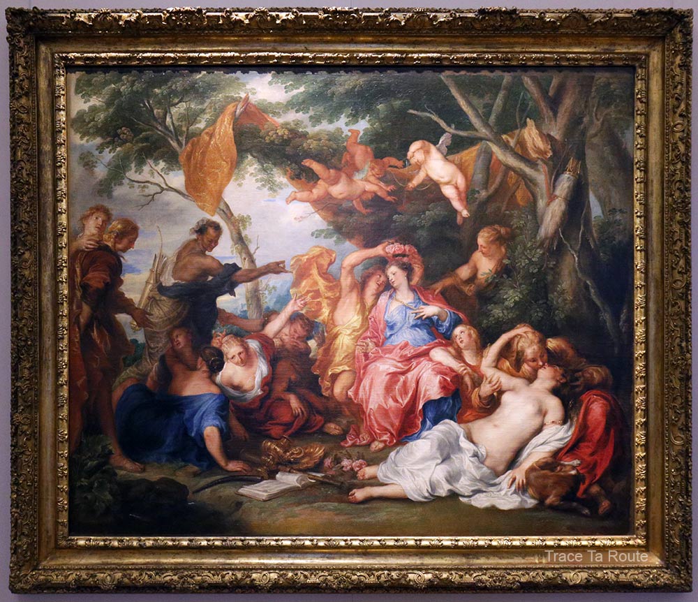 Amaryllis et Myrtille (1631) Antoine VAN DYCK - Galleria Sabauda Palazzo Reale Turin