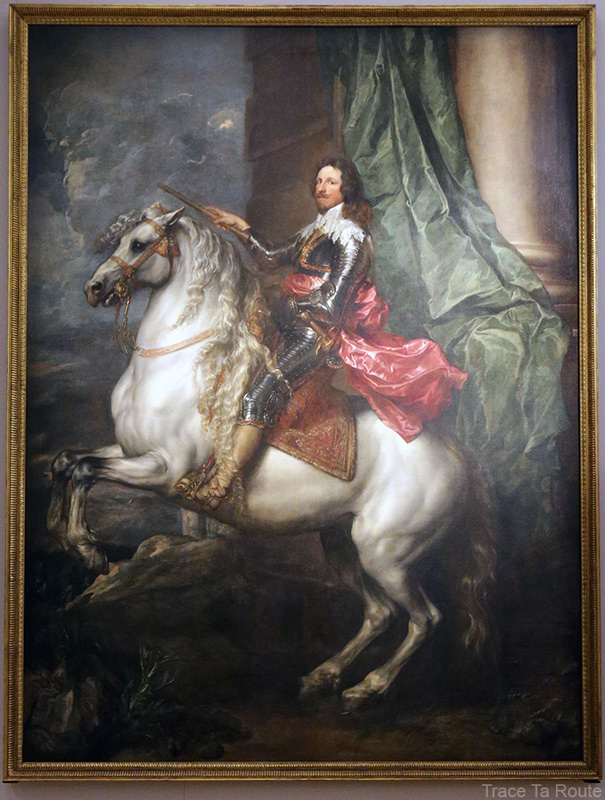 Portrait équestre du Prince Thomas François de Carignan (1634) Antoine VAN DYCK - Galleria Sabauda Palazzo Reale Turin