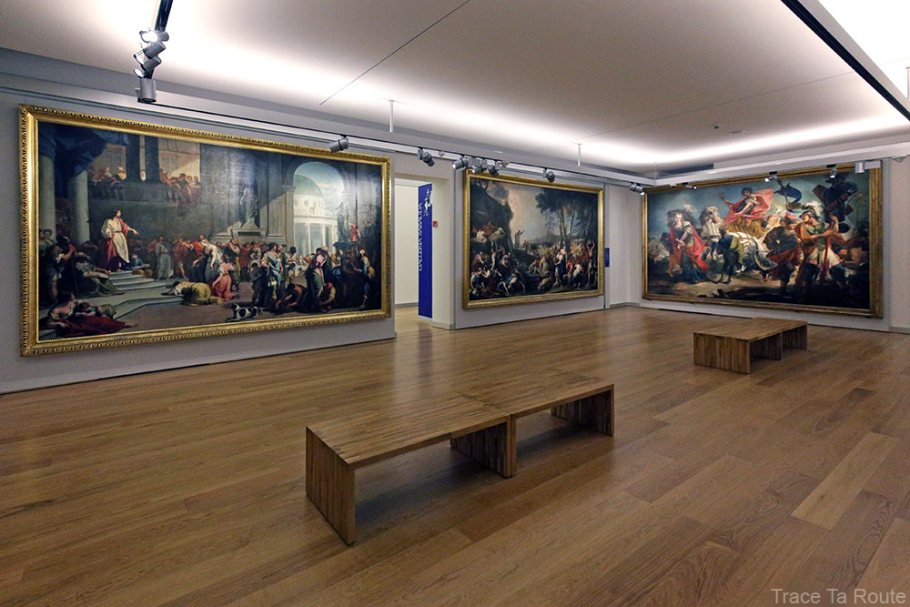 Galleria Sabauda - oeuvres tableaux intérieur salle du musée du Palazzo Reale de Turin