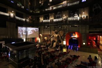 Salle intérieur Mole Antonelliana Musée du Cinéma de Turin - Museo Nazionale del Cinema Torino tempio della Mole